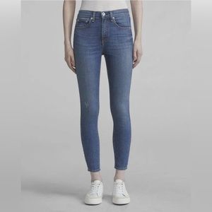 2/$50 Rag & Bone High Rise Ankle Skinny size 32. EUC.